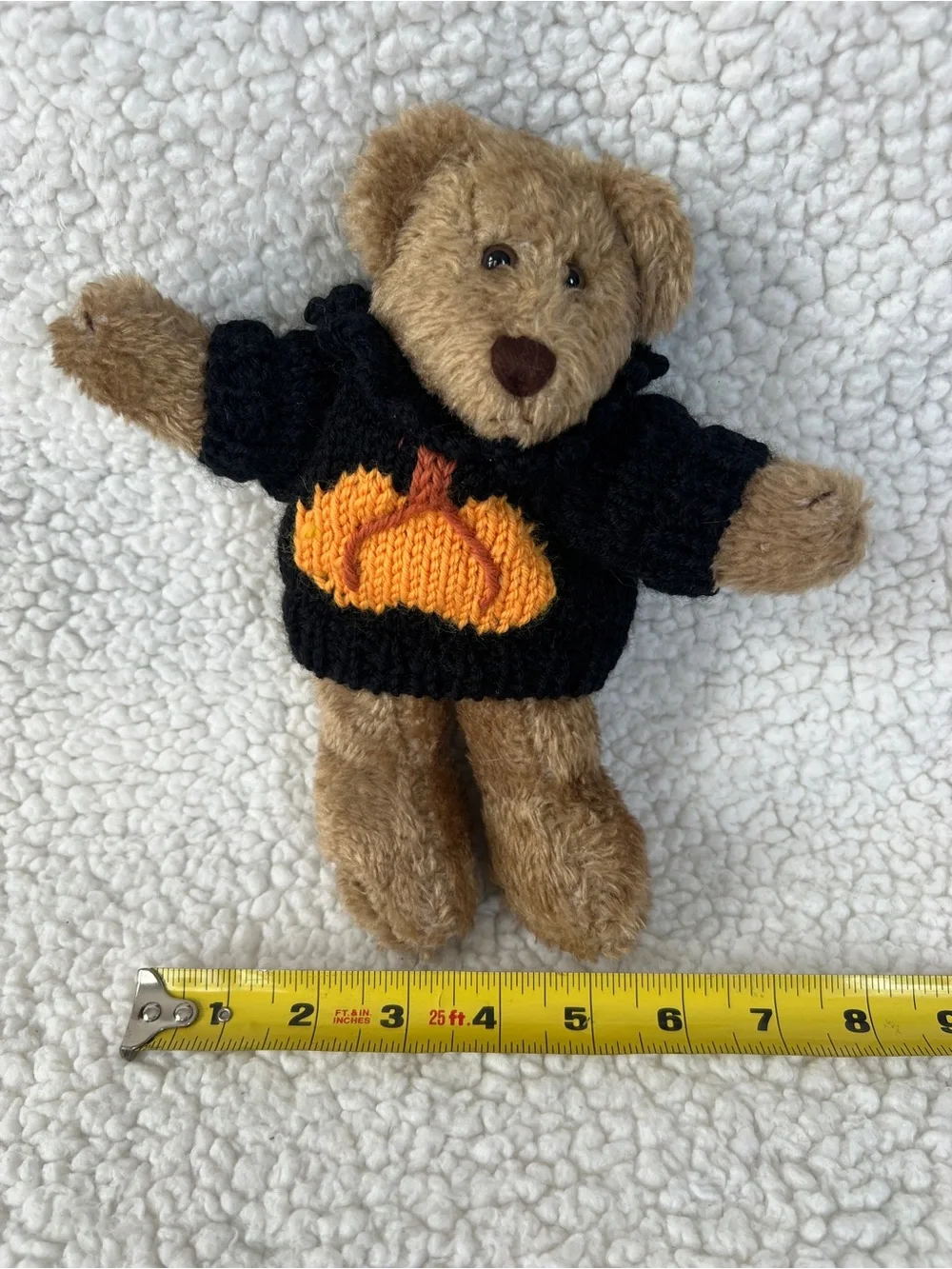 Vintage Boyds Bears, Halloween, Archive Collection, knit, pumpkin, 1990s